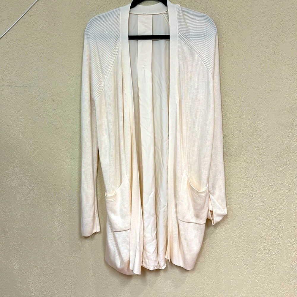 Lululemon Still at Ease Cashlu Long Cardigan size 10